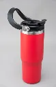 Custom Branded Travel Tumbler with Carry Handle
