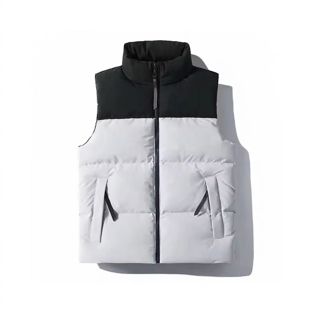 Custom Color-Block Puffer Gilet and Corporate Bodywarmer